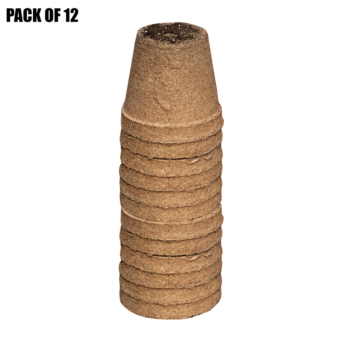 3" Peat Pots, (12 Pack)
