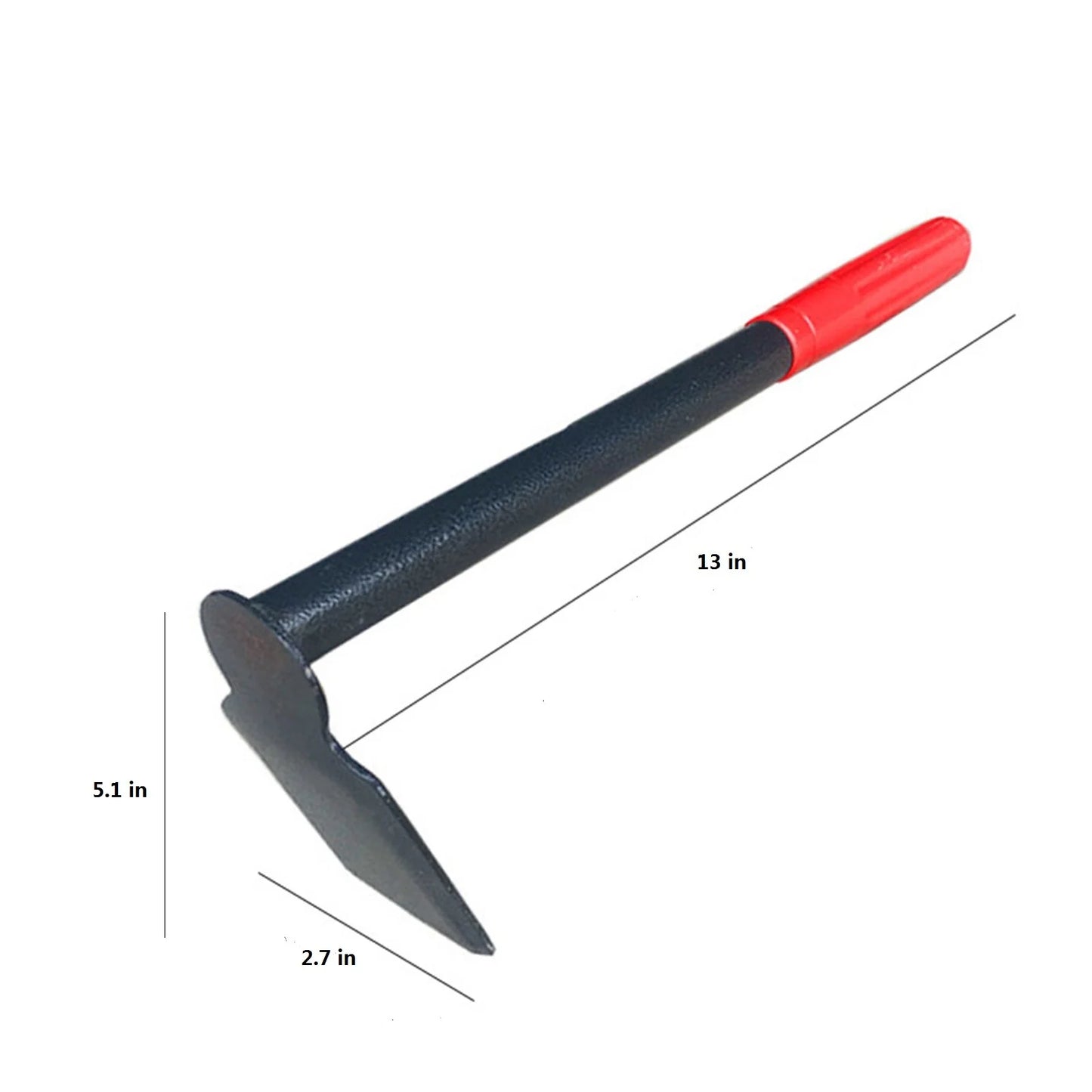 Hoe Tools Set Duty Gardening Tools Steel with Soft Rubberized Non-Slip Handle Durable Garden Hand Tools Garden Gifts for Men Women