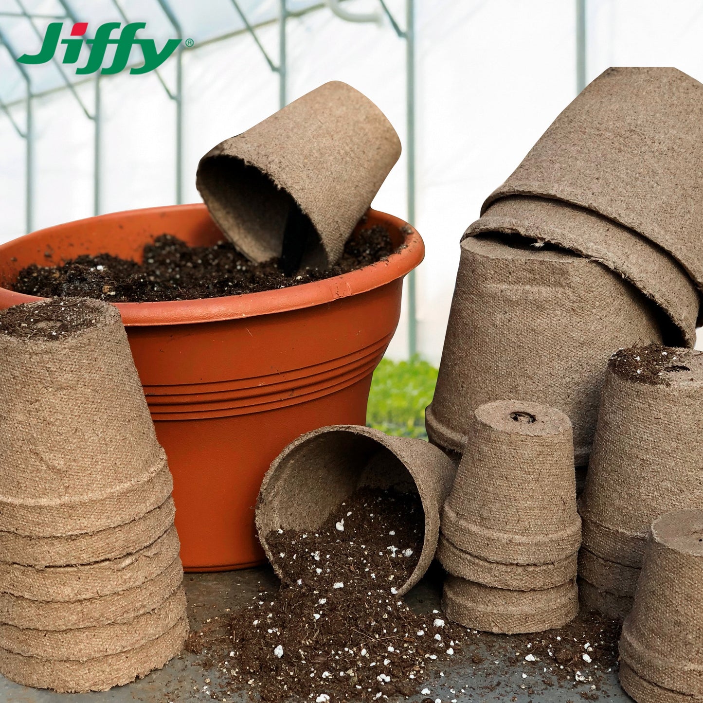 3" Peat Pots, (12 Pack)