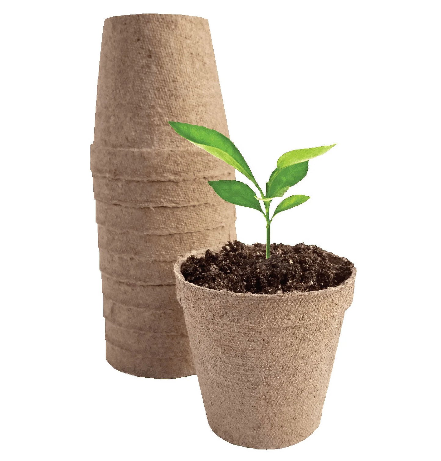 3" Peat Pots, (12 Pack)