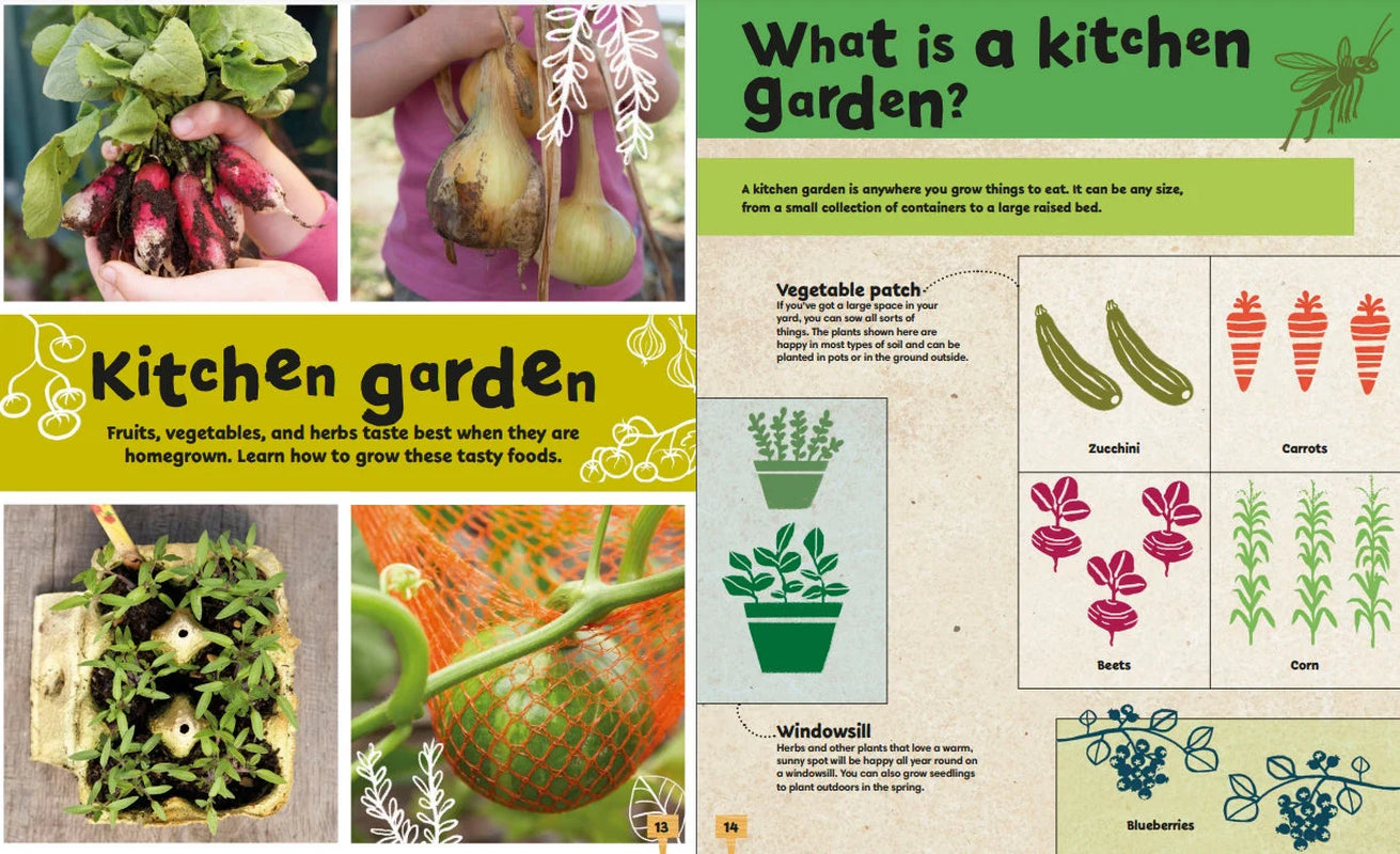 Gardening for Kids Garden Projects, Kids Gardening Book, Garden Projects for Kids Easy Gardening, Homeschool Resource, Gardening Projects
