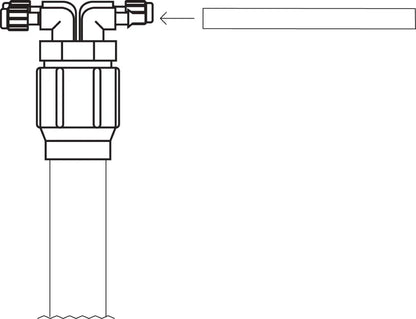 Irrigation 4-Port Full-Flow Drip Irrigation Manifold