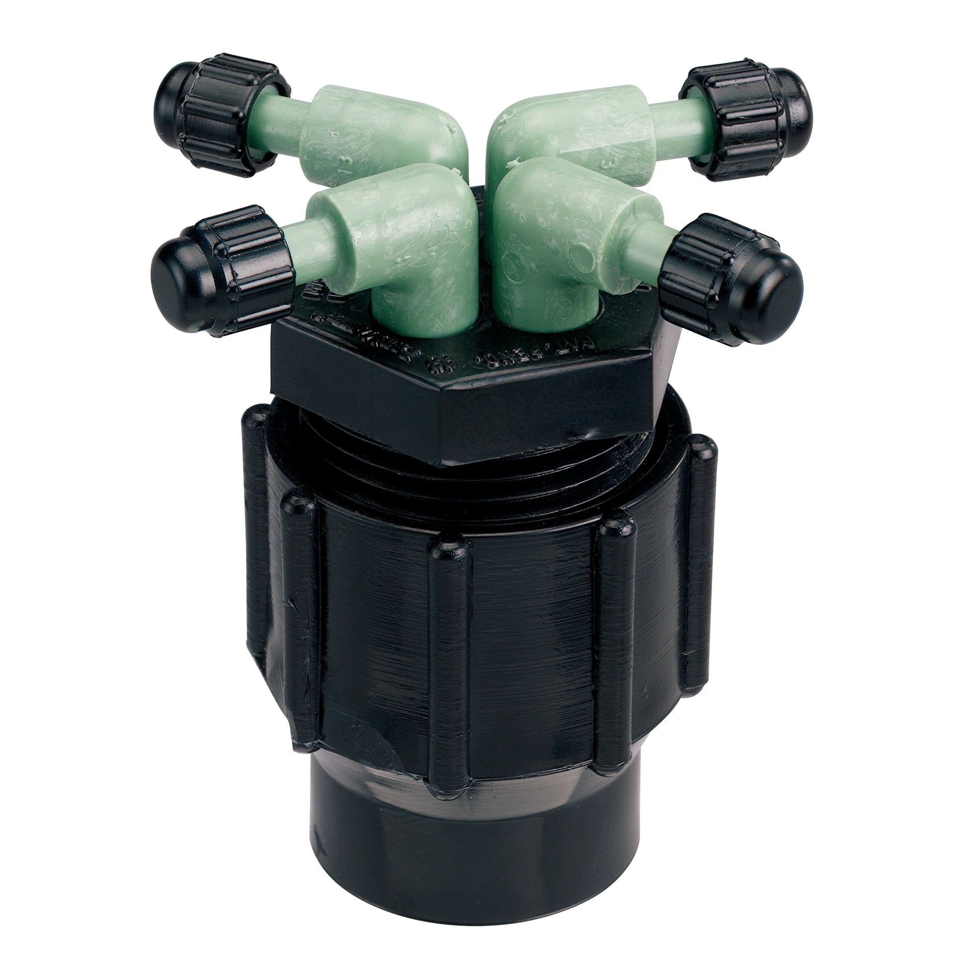 Irrigation 4-Port Full-Flow Drip Irrigation Manifold