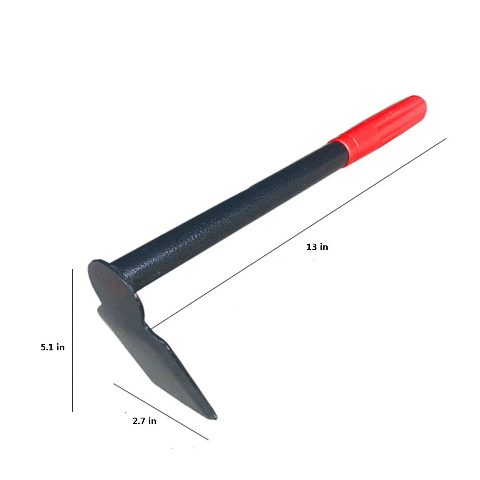 Hoe Tools Set Duty Gardening Tools Steel with Soft Rubberized Non-Slip Handle Durable Garden Hand Tools Garden Gifts for Men Women
