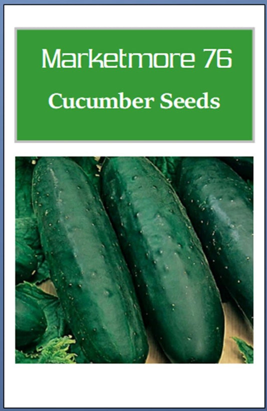 Marketmore 76 Cucumber Seeds | NON-GMO Cucumber Seeds | Heirloom Garden Seeds