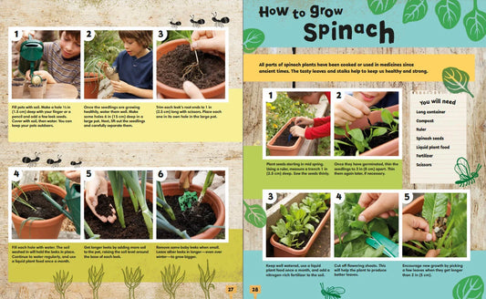Gardening for Kids Garden Projects, Kids Gardening Book, Garden Projects for Kids Easy Gardening, Homeschool Resource, Gardening Projects
